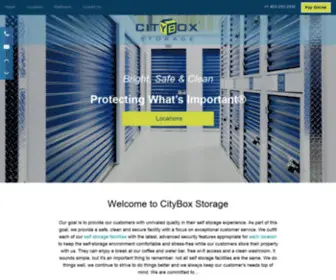 Cityboxstorage.ca(Cityboxstorage) Screenshot