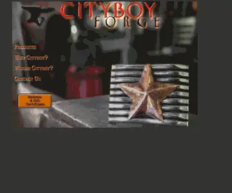 Cityboyforge.com(CITYBOY FORGE) Screenshot