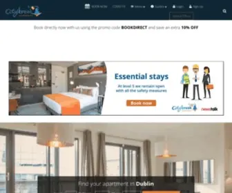 Citybreakapartments.com(City Break Apartments) Screenshot