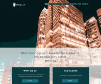Citybrightllc.com(Political Consulting) Screenshot