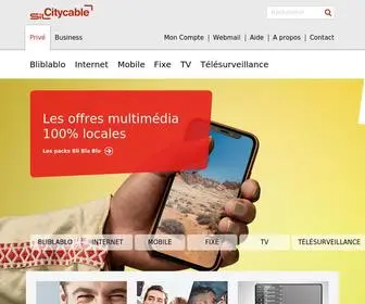 Citycable.ch(Internet, TV, Téléphone) Screenshot