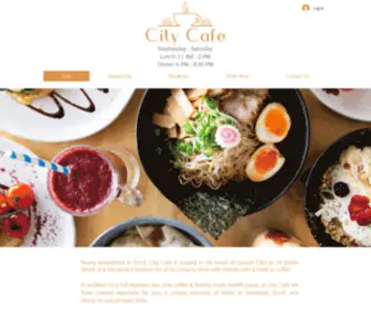 Citycafe.net.au(City Cafe) Screenshot