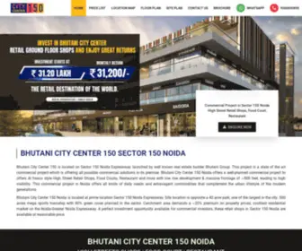 Citycentre150Noida.in(City Center 150 Sector 150 Noida) Screenshot