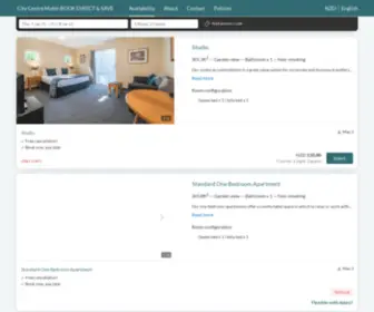 Citycentremotel.co.nz(Christchurch Motel) Screenshot