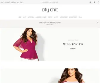 Citychic.co.nz(Women's Plus Size Fashion Forward Plus Size Clothing Sizes 12) Screenshot