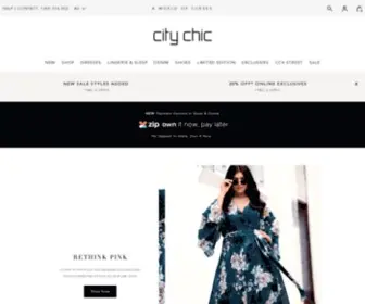 Citychic.com.au(Women's Plus Size Clothing) Screenshot