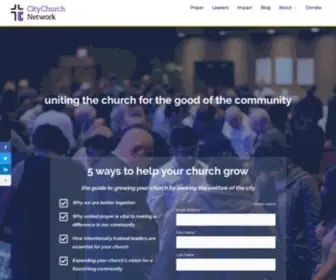 Citychurchar.org(City Church Network) Screenshot