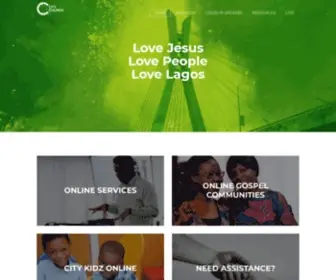 Citychurchlagos.com(Love Jesus) Screenshot