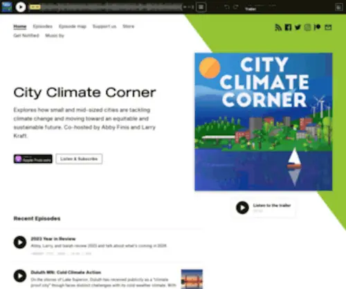 Cityclimatecorner.com(Cityclimatecorner) Screenshot