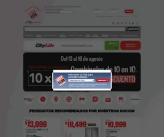 Cityclub.com.mx(Cityclub) Screenshot