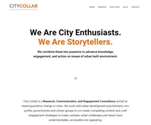 Citycollab.in(City Collab I Using storytelling to drive change in cities I Ahmedabad) Screenshot