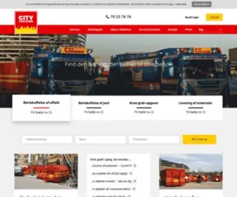 Citycontainer.dk(City Container) Screenshot