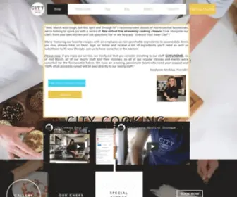 Citycookingwestend.com(Corporate Team Building) Screenshot