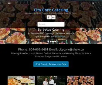 Citycorecatering.com(Corporate, Wedding & Personal Catering Services For 1 to 2,000 People) Screenshot