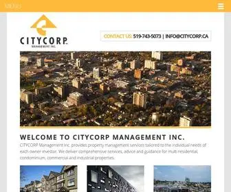 Citycorp.ca(Citycorp) Screenshot