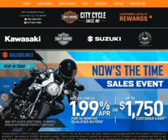 Citycyclesalesinc.com(City Cycle Sales) Screenshot