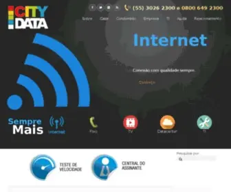 Citydata.com.br(CityData Telecom) Screenshot