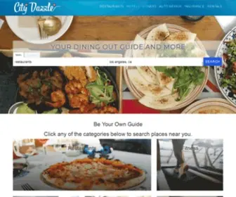 Citydazzle.com(Dining Out Guide) Screenshot