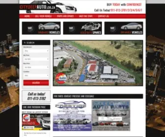 Citydeepauto.co.za(Accident Damaged Vehicles for Sale) Screenshot