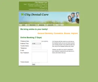 Citydentalcare.com.au(Citydentalcare) Screenshot