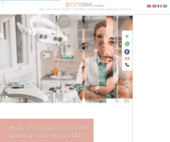 Citydenten.com(High standard treatments) Screenshot