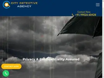 Citydetectiveagency.com(City Investigation Agency Mumbai) Screenshot