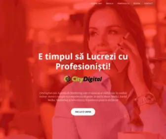 Citydigital.ro(Agenția citydigital) Screenshot