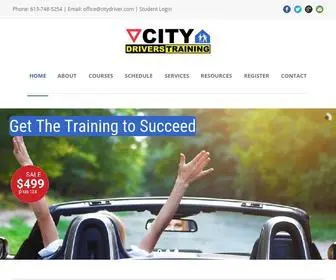 Citydriver.com(Ottawa Driving School) Screenshot