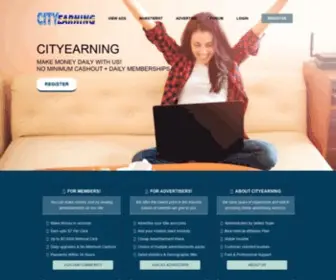 Cityearning.com(Earning Solution For People of City) Screenshot