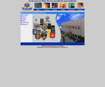 Cityemb.com(City Embroiders (Pvt.) Ltd) Screenshot