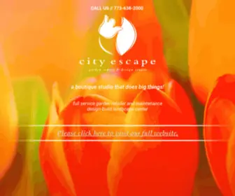 Cityescape.net(City Escape Garden Center and Design Studio) Screenshot