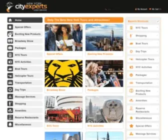 Cityexperts.com(New York Tours) Screenshot