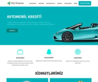 Cityfinance.az(City Finance) Screenshot