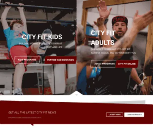 Cityfitshop.com(City Fit) Screenshot