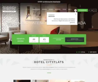 Cityflats.com.co(Hotel Bogotá) Screenshot