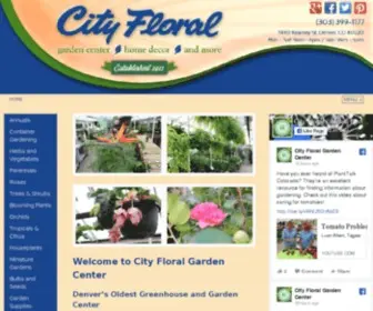 Cityfloralgreenhouse.com(Garden Center Denver) Screenshot