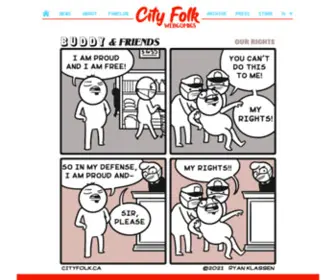 Cityfolk.ca(City Folk) Screenshot