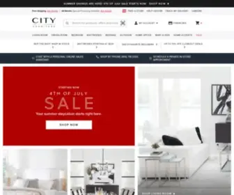 Cityfurniture.com(City Furniture) Screenshot