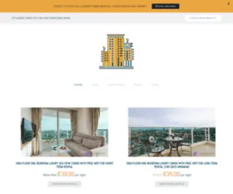 Citygardentower.net(City Garden Tower in Pattaya) Screenshot