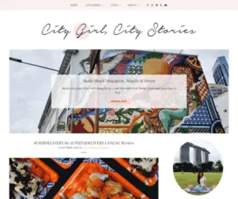 Citygirlcitystories.com(A Singapore Lifestyle Blog) Screenshot