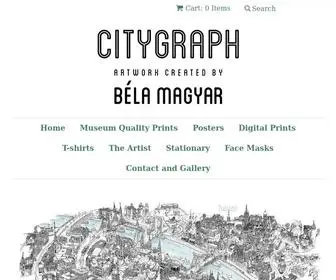 Citygraph.net(Where to buy art prints Budapest) Screenshot