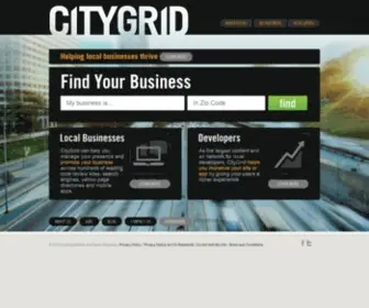 Citygridmedia.com(CityGrid) Screenshot