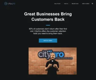 Citygro.com(Retention Marketing Tools) Screenshot