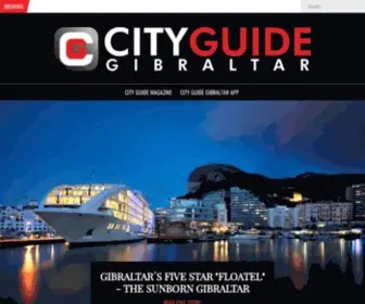 Cityguidegibraltar.com(City Guide Gibraltar) Screenshot