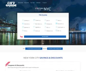 Cityguidemagazine.com(New York City Guide) Screenshot