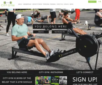 Citygymkc.com(City Gym) Screenshot