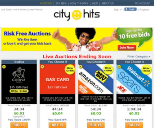 Cityhits.com(Cityhits) Screenshot