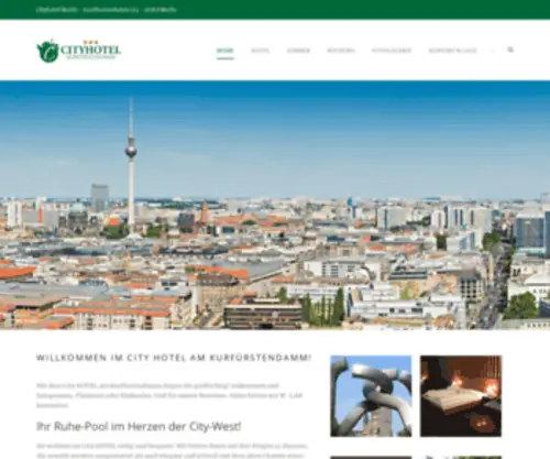 Cityhotel-Berlin.de(Kurfürstendamm) Screenshot