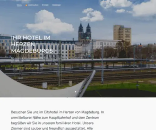 Cityhotel-Magdeburg.de(Übernachtung) Screenshot