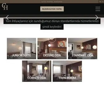 Cityhotelankara.com(City Hotel) Screenshot